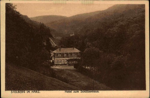 Stolberg harz 1910 - harz, hotel