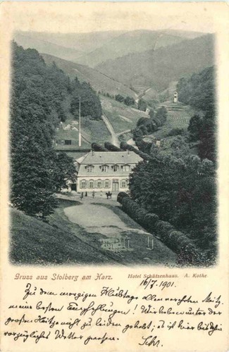Gruss aus stolberg harz - aus, am