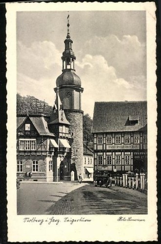 Ansichtskarte stolberg - ansichtskarte,