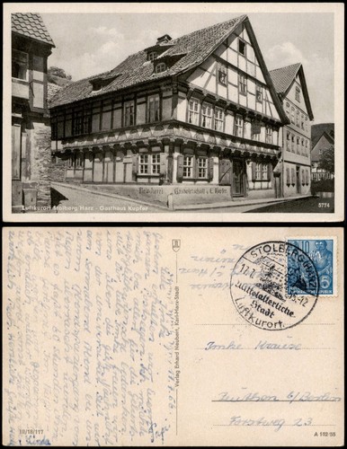 Stolberg fleischerei - stolberg, (harz)
