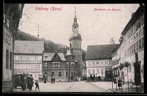 Stolberg harz marktplatz - stolberg,