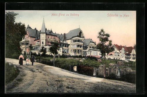 Ansichtskarte schierke harz - schierke,