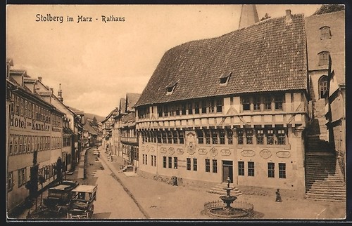 Stolberg harz rathaus - im, harz,