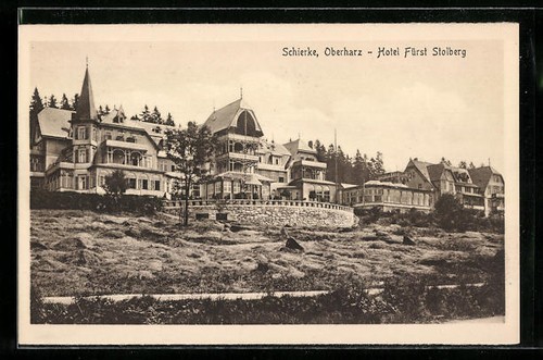 Ansichtskarte schierke harz - schierke, /