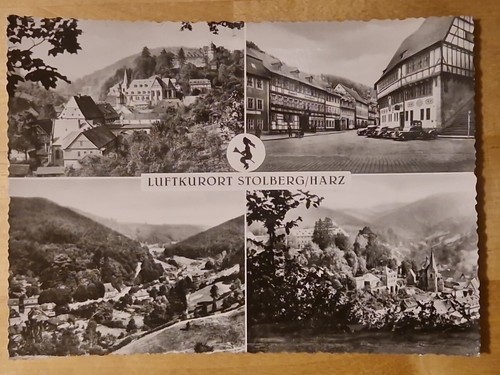 Ansichtskarte stolberg harz - ansichtskarte,