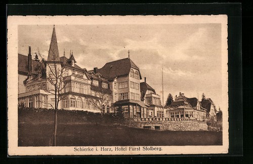 Ansichtskarte schierke - ansichtskarte,