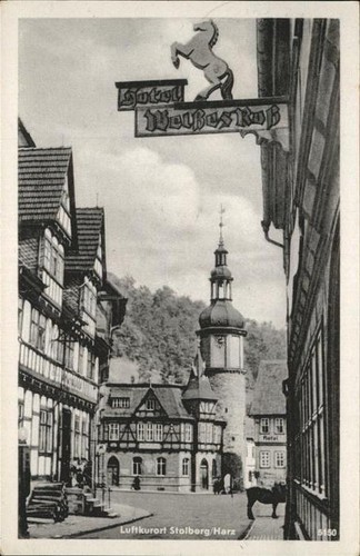 Stolberg harz hotel weißes - harz,