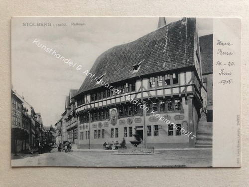 Stolberg harz marktplatz - harz,,