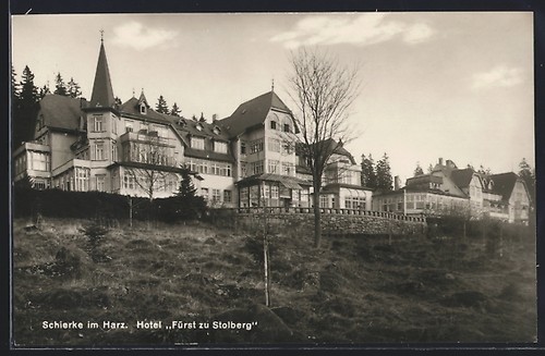 Ansichtskarte schierke - ansichtskarte,
